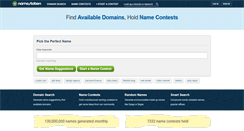 Desktop Screenshot of namestation.com